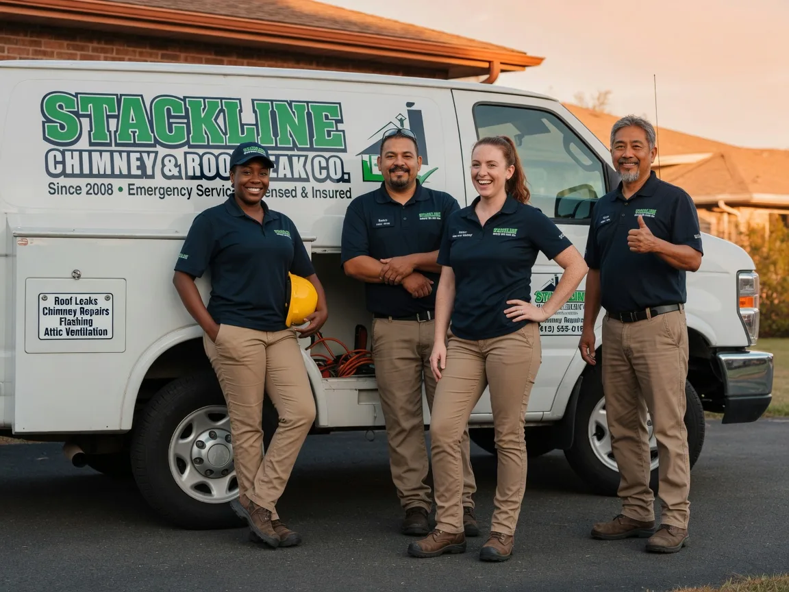 Chimney flashing repair company in Muscadine, AL